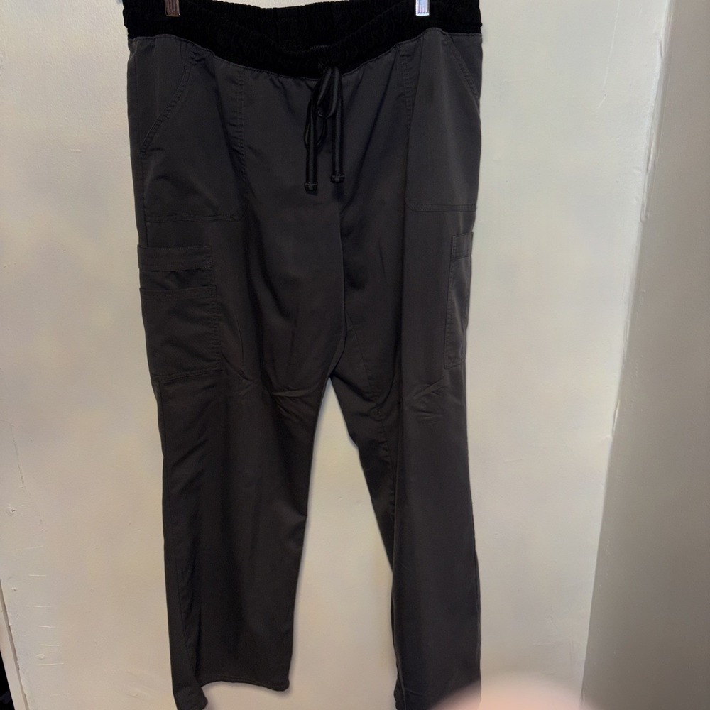 Scrubstar Medical Scrub Pants‎ Women's Size 2XL Black Workwear